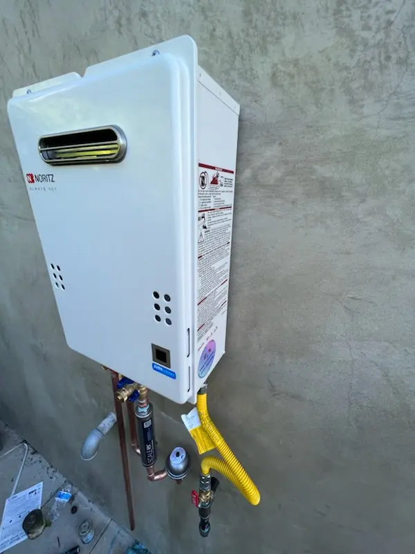 Tankless water heater installation for Franconia homes